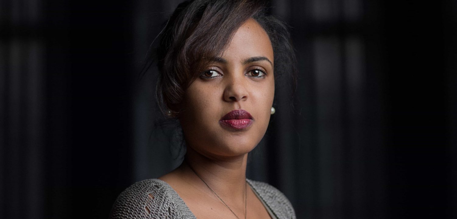 Frau aus Eritrea